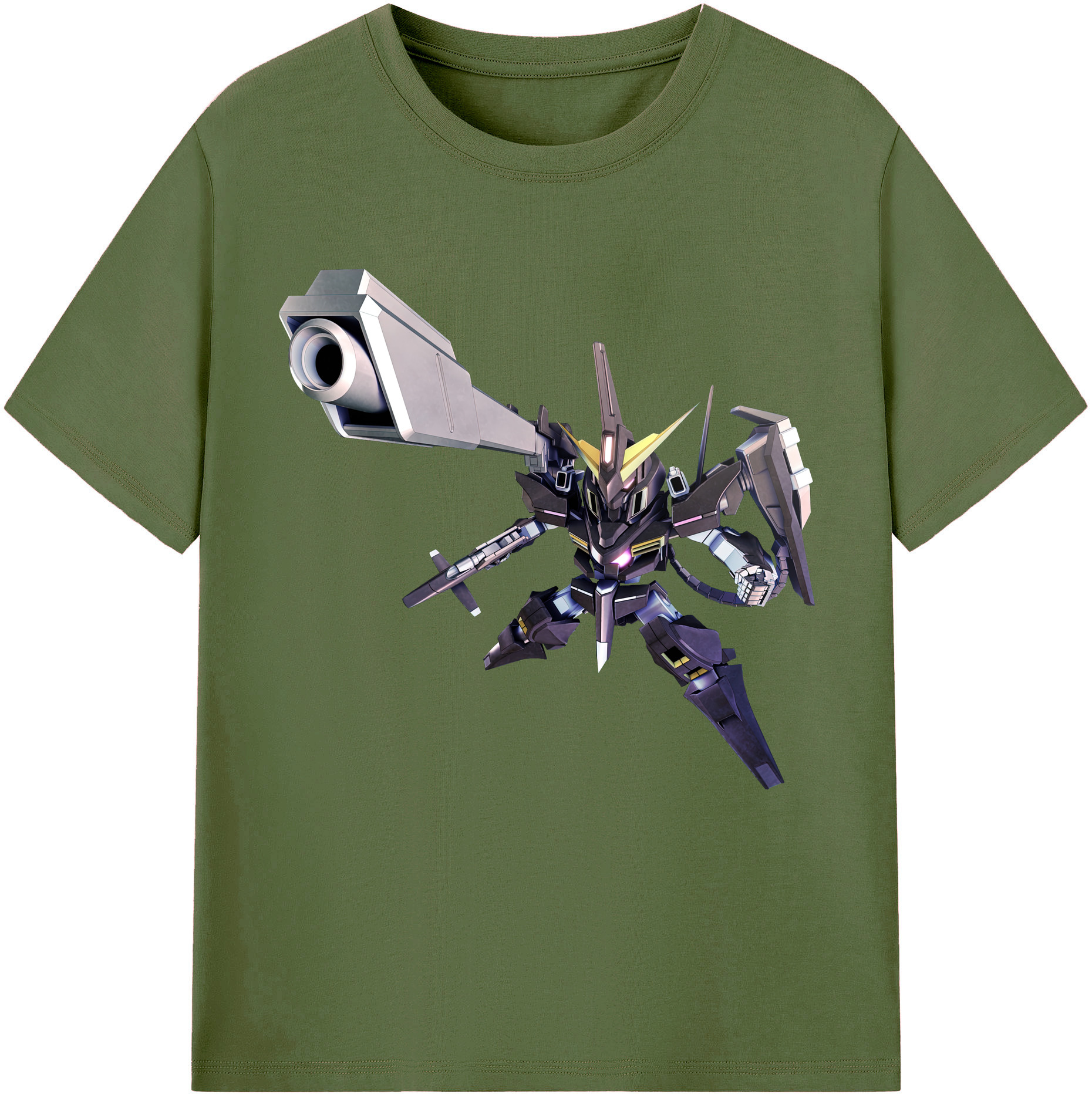 （画像用） 機動戦士ガンダム Mobile Suit Gundam 綿100％半袖Tシャツ（フロントプリント）